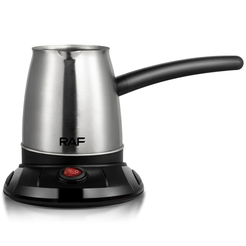 600W Electric Coffee Maker Portable Turkey Coffee Pot Italian Mocha Pot Greek Turkish Coffee Machine for Household Office