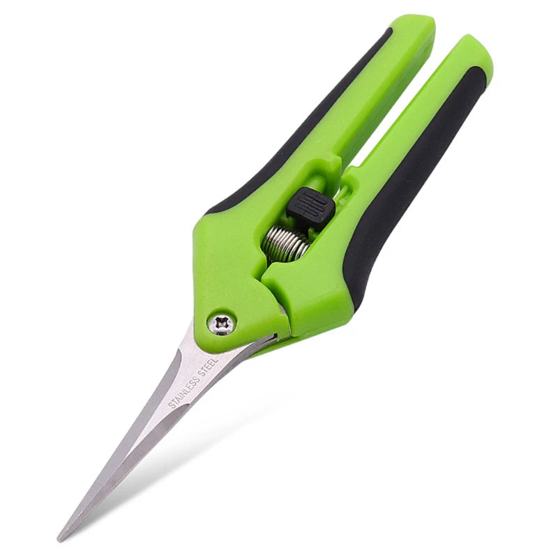 Garden Pruning Shears Orchard Picking Scissors Potted Trim Weed Branches Garden Flower Sharp Scissors Gardening Hand Tools