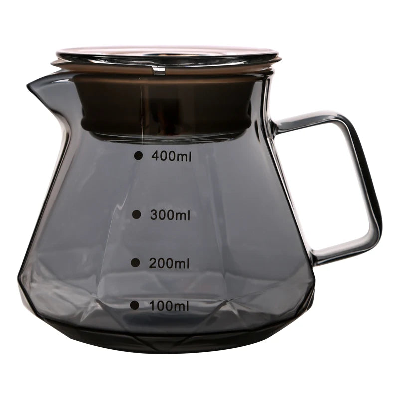 Coffee Obsidian Diamond Hand-brewed Coffee Sharing Pot Filter Cup Cloud Hand-brewed Coffee Pot Set