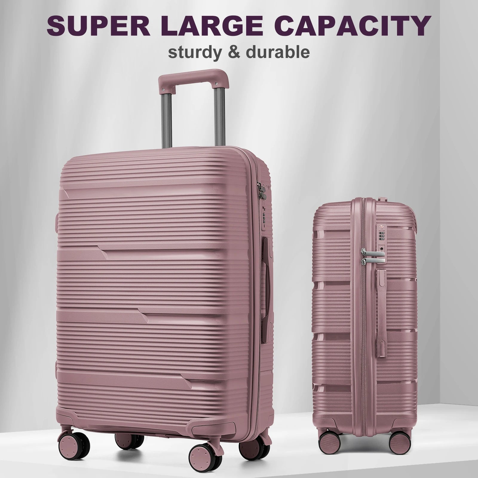 Cabin Suitcase Large Travel Suitcase Boarding Travel Box , Rolling Travel Trolley Case, Hand Carry-On Luggage Suitcase