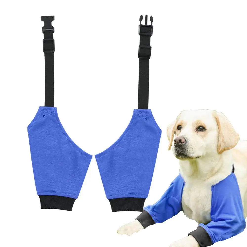 Dog Front Elbow Brace 1 Pair Dog Shoulder Elbow Brace Stain-resistant Wear-Resistant Breathable Knee Pad Pet Shoulder Recovery