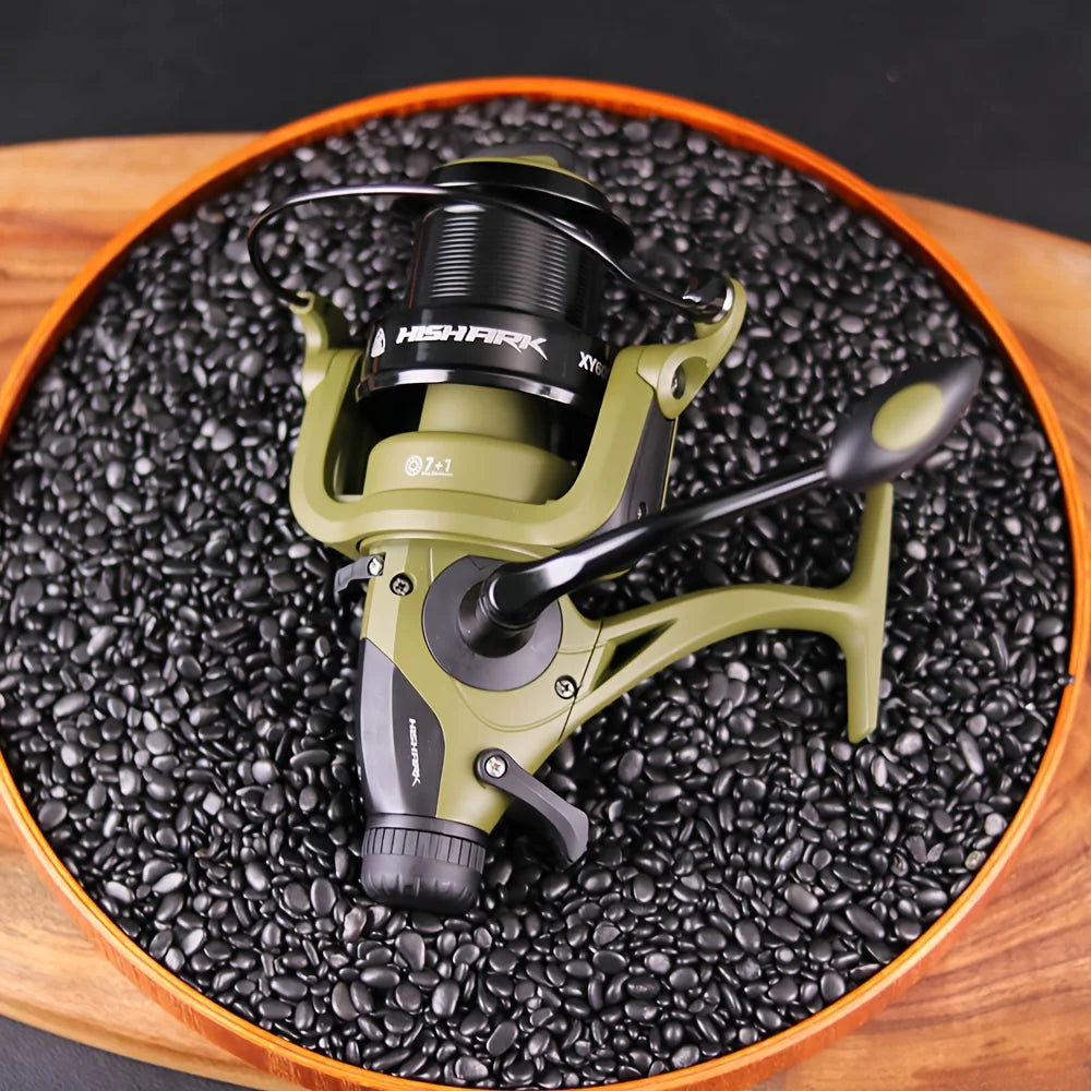 Fishing Spinning Reel Wheel 7+1 stainless steel 4.9:1 Bearings fishing supplies Reel 6000-12000 fishing accessories equipment