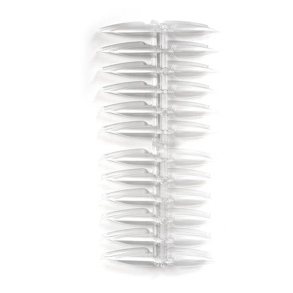 False Nails Tips Display Sticks Clear Nail Swatch Nail Gel Polish Showing Chart Manicure Polish Practice Training Display Board