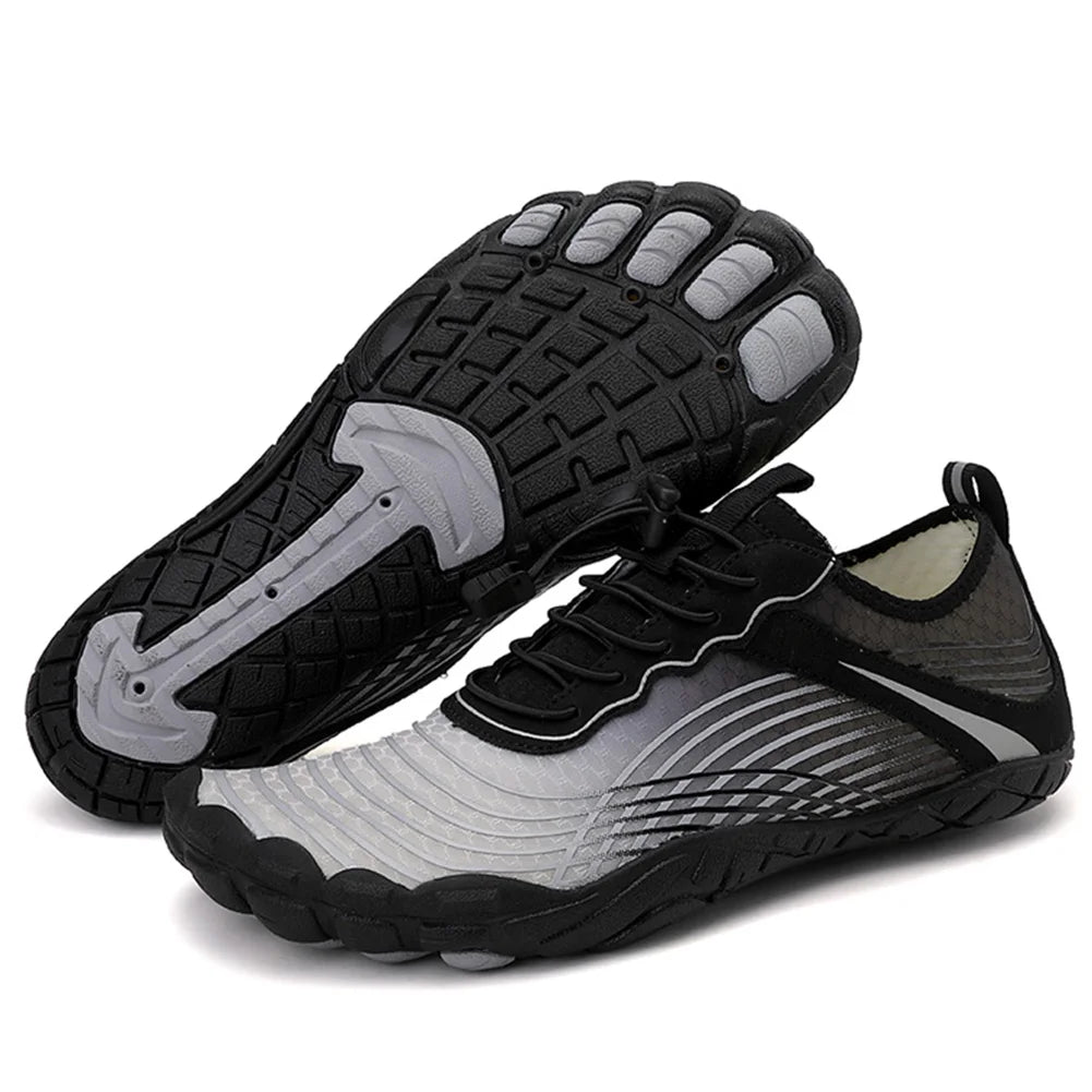 Water Shoes Lightweight Aqua Shoes Non-slip Barefoot Beach Shoes Breathable Soft Diving Sneakers Quick Drying for Water Sports