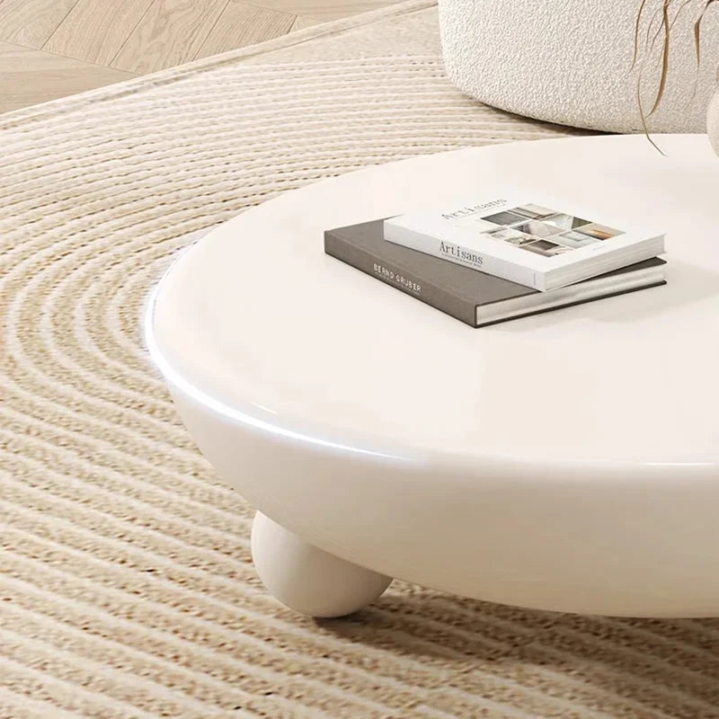 Living Room Coffee Tables Luxury Modern Design Nordic Minimalist Coffee Tables Round Wood Tavolino Da Salotto Home Furniture