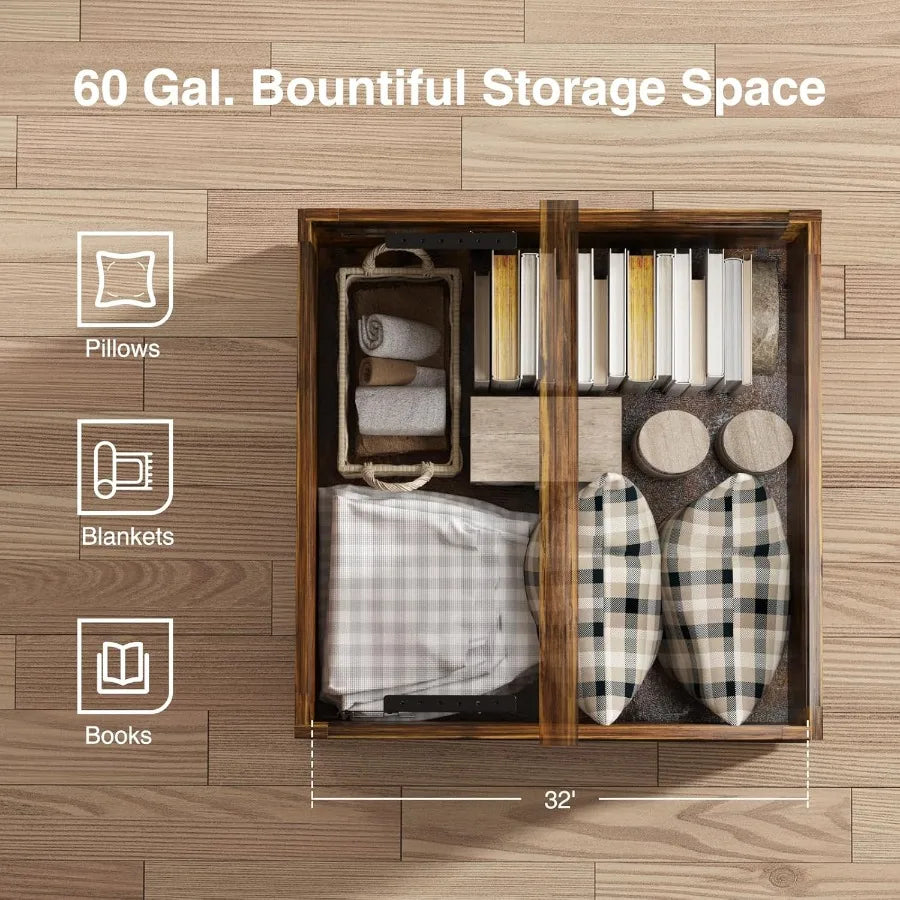 Coffee Tables with Storage for Living Room 35.4 W Lift Top Farmhouse Large Coffee Table with Charging Stationd Large Hidden Sto