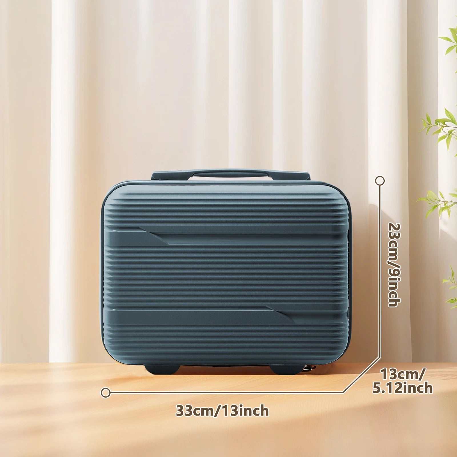 Travel Suitcase Rolling, Carry on Boarding Luggage Cabin Set with Cosmetic Case Spinner Wheels Travel Trolley Case 13 20 Inch