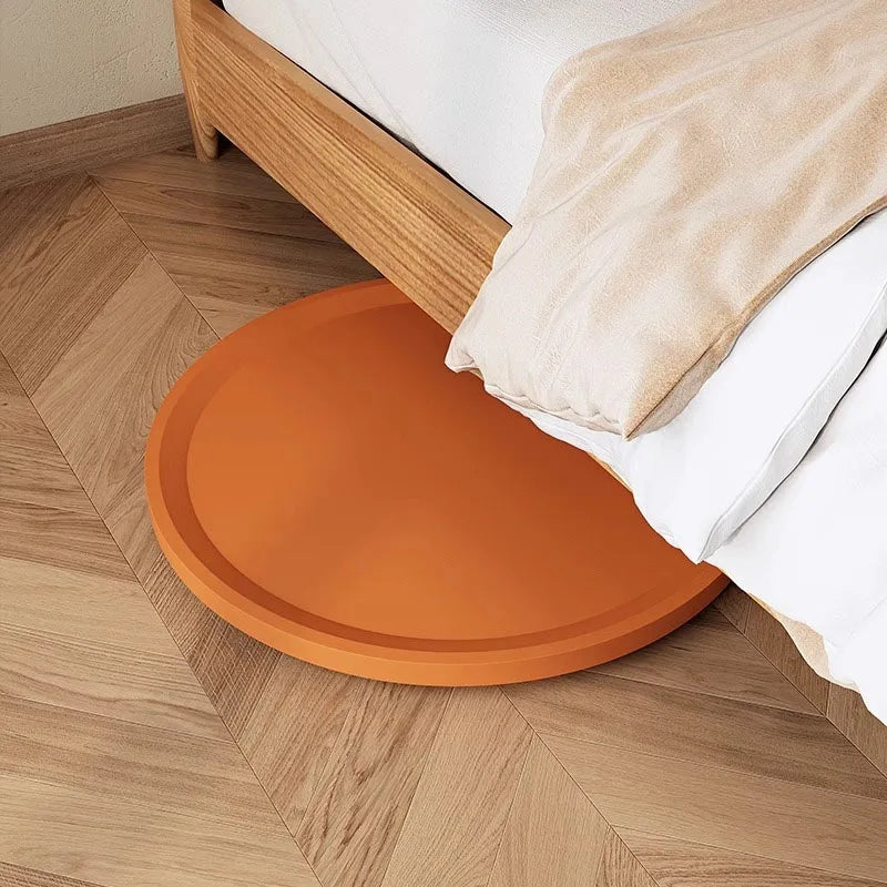 Folding small coffee table, round table, household low table, sofa, side table, balcony, outdoor courtyard, portable tea table