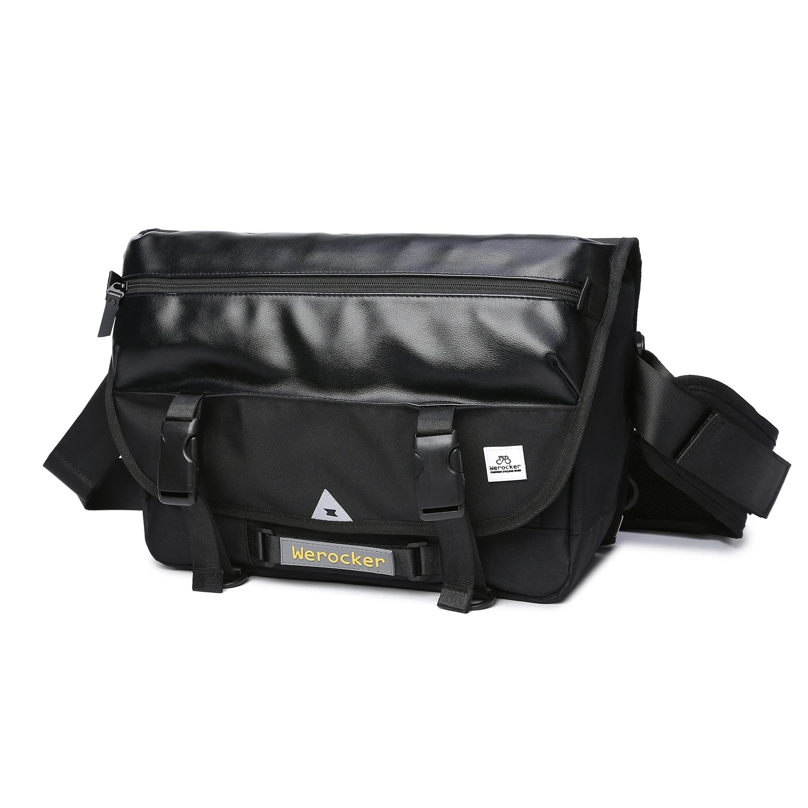 Messenger Bag for Men, Chest Shoulder Sling Bag, 15.6 Inch Laptop Satchel, Briefcase Crossbody Bag for Teenagers, Adults Outdoor