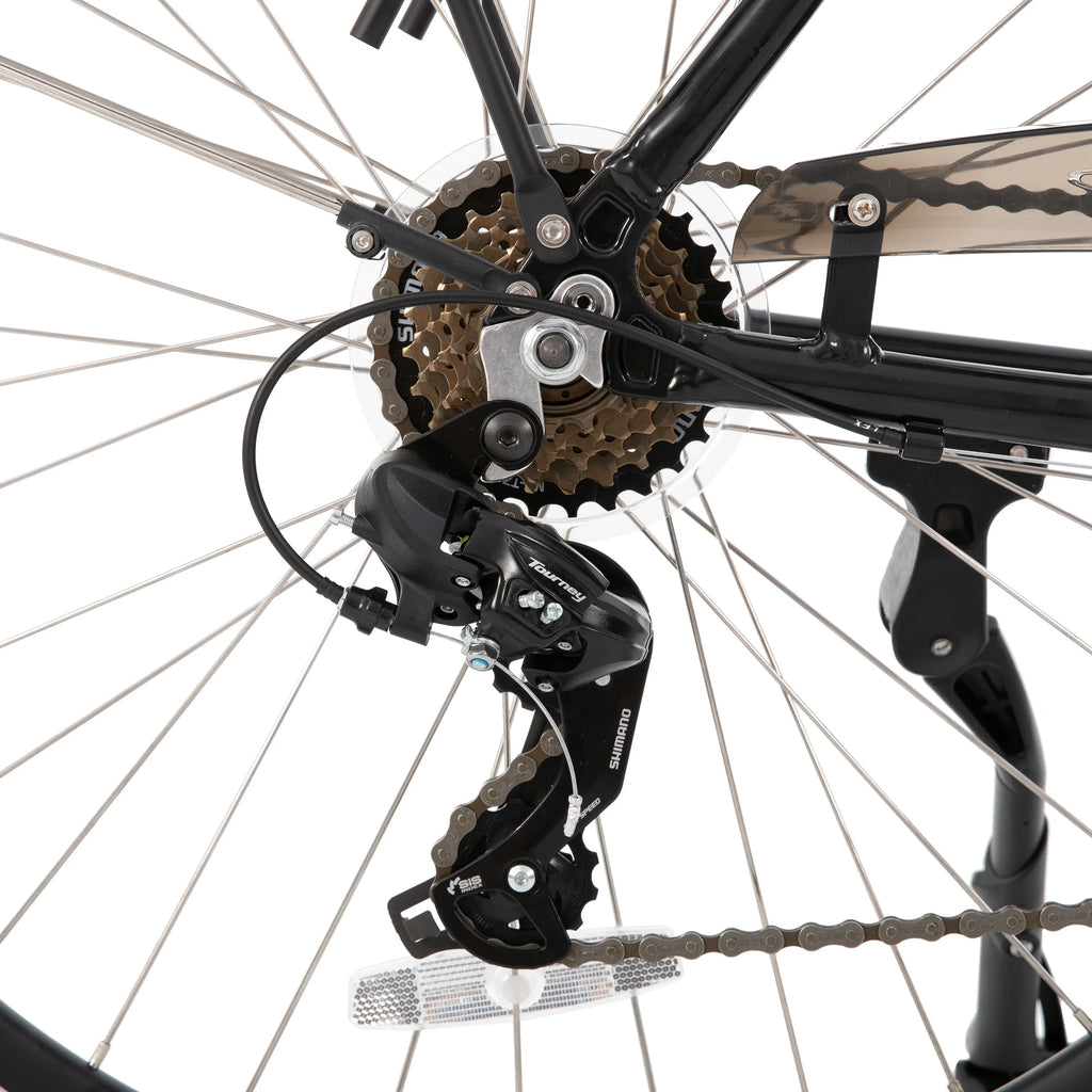 HILAND Adult electric road bike, detachable lithium battery, commuting electric bike，36V，7.8AH, 250W Motor,LCD Display, 20 MPH