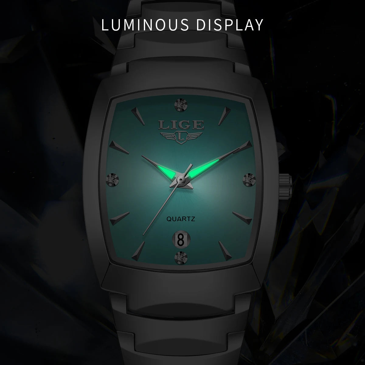 LIGE New Ladies Waterproof Watch Luxury Stainless Steel Women Watches Creative Fashion Original Elegant Quartz Wristwatch Gift