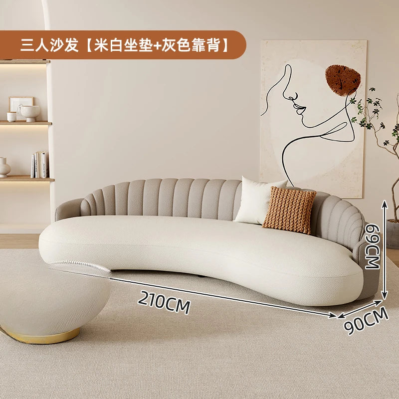 Living Room Sofas European Furniture Designer Comfortable Lounge Art Individual Relaxing Puff Wohnzimmer Sofas Home Decoration