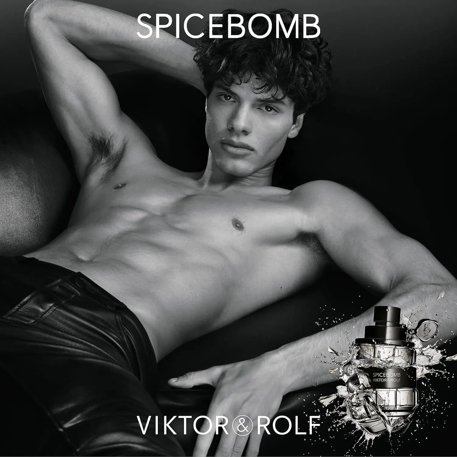 Viktor&Rolf - Spicebomb Eau De Toilette - Woody & Spicy - Cologne for Men - with Notes of Citrus & Tobacco Valentine Perfume