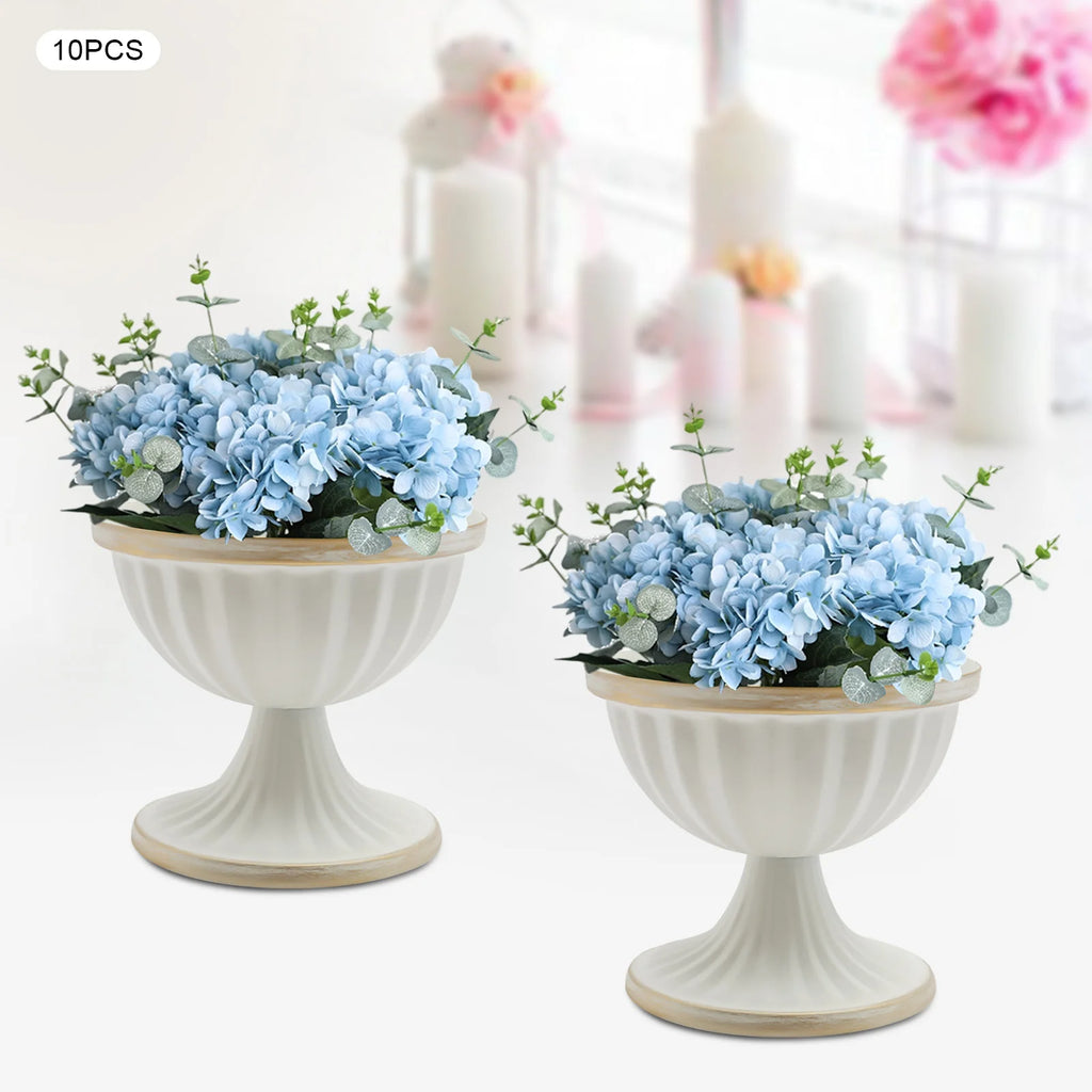 10PCS Vase Metal Wedding Flower Vase For Party Christmas Home Table Decor Vase