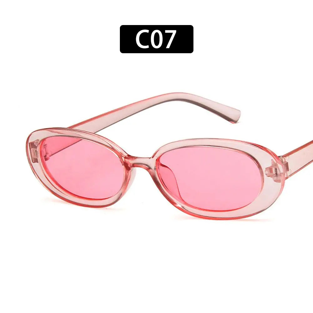 Retro Sunglasses for Women Small Oval Frame Sun Glasses Fashion Shades Polarized Eyewear UV400 Protection Outdoor Sports Shaeds