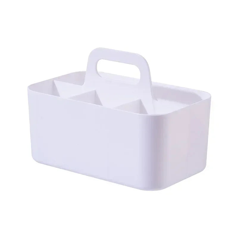 Cosmetics storage box Large capacity household dust dresser Skin care product rack Cosmetic case Desktop finishing box