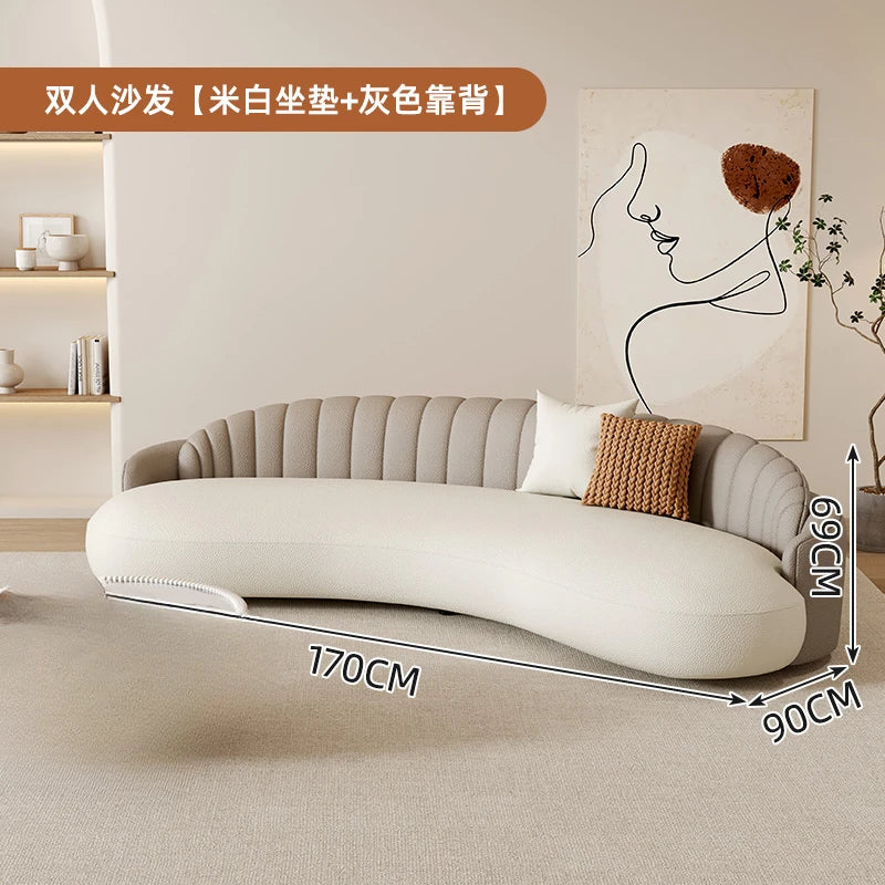 Living Room Sofas European Furniture Designer Comfortable Lounge Art Individual Relaxing Puff Wohnzimmer Sofas Home Decoration