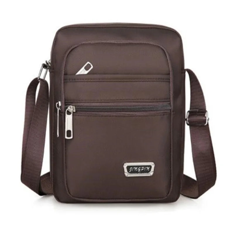 2025 Men Nylon Shoulder Bag Messenger Bag Casual Nylon Zipper Pocket Handbag Fashion Tote Travel Male Crossbody Bags New