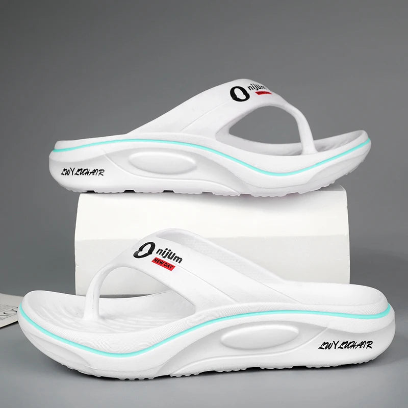 Men's Slippers Flip Flops Outdoor Indoor Comfortable Soft Slides Casual Shoes Men Beach Sandals Outdoor Men Women Home Slippers