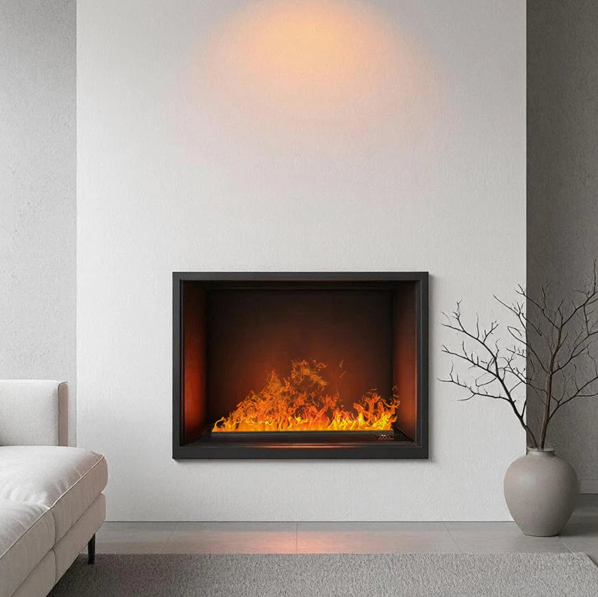 3D Atomized Fireplace With Colorful Steam Flame Ecological Decorative Customized Mist Indoor Electric Water Vapor Fireplace