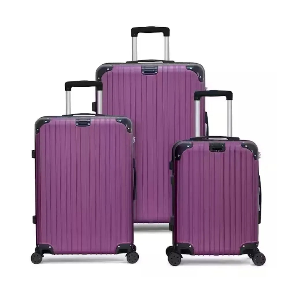 Carry On Luggage, 20" Hardside Suitcase ABS Spinner Luggage with Lock - Arrow