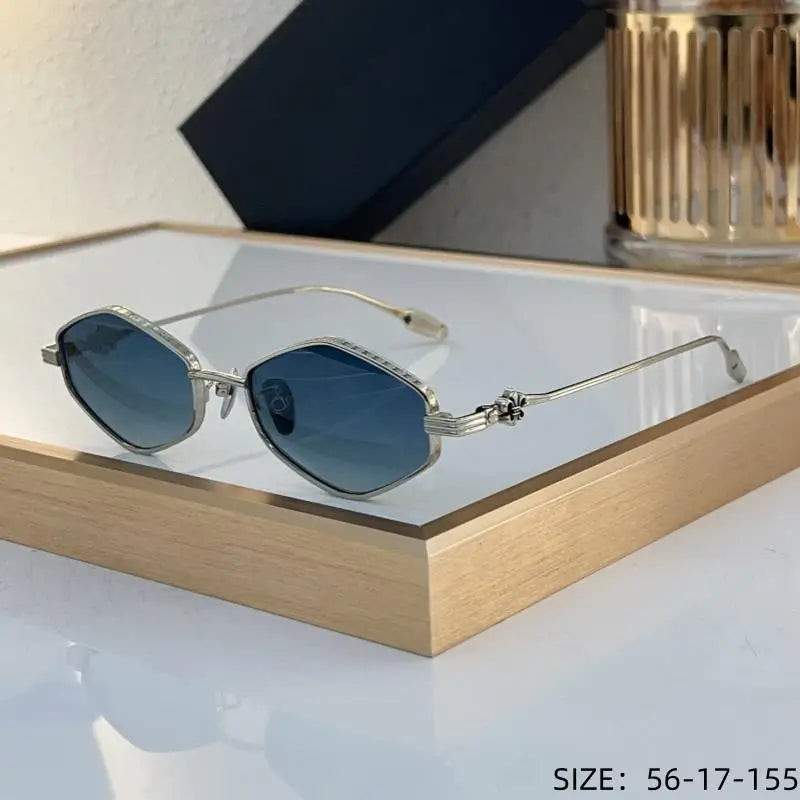 Outdoor Sunglasses Women Brand Designer Classic Irregular New Fashion Retro Personality Aesthetic Luxury Sun Glasses UV400