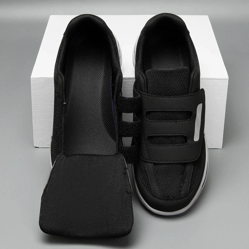 Wide Toe Sneakers For Fat Foot Diabetes Shoes Hallux Valgus Bunion Orthopedics Swollen Feet Thumb Eversion Footwear