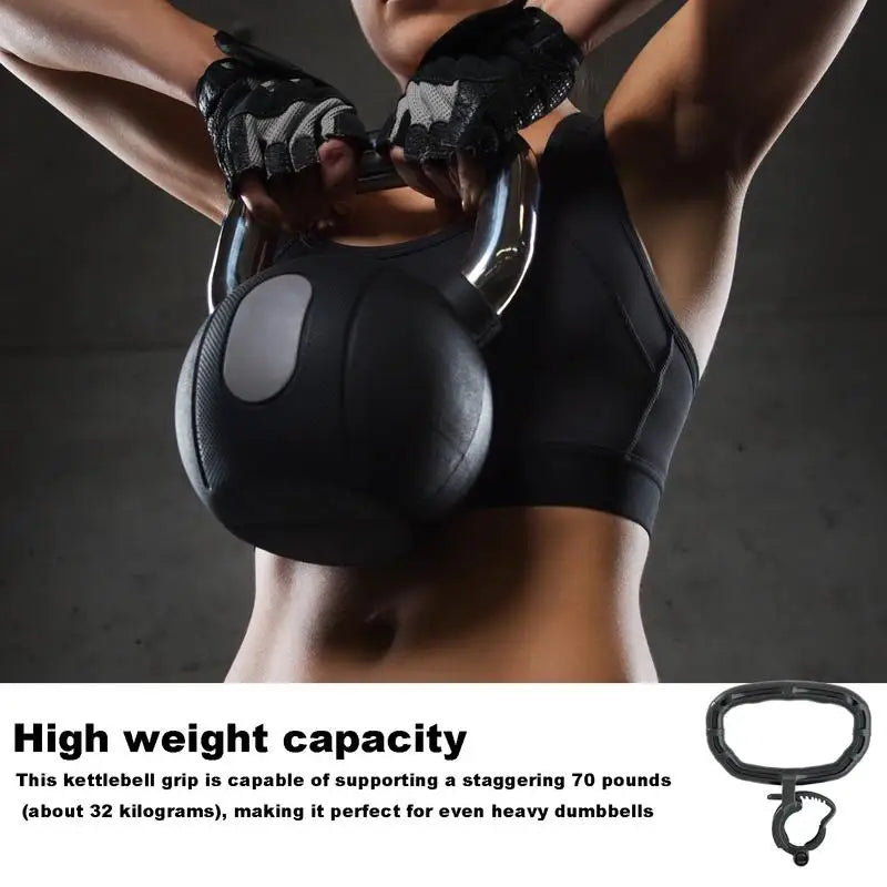 Dumbbell To Kettlebell Converter Portable Workout Attachment Converts Your Dumbbells Into Kettlebells Adjustable Weight Grip