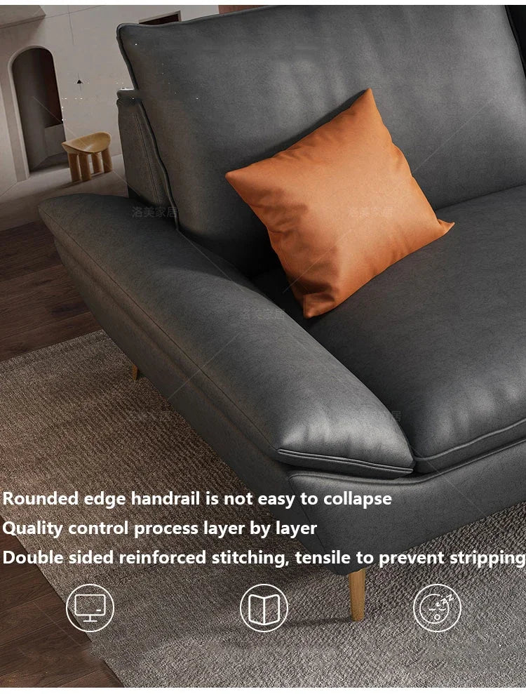 European Luxury Living Room Sofa Modern Cozy Family Technology Cloth Technology Cloth Divano Furniture Cheap Sofas In Offers