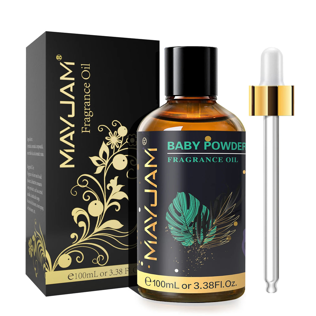 MAYJAM 100ML Fragrance Oils For Car Air Freshener Coconut Vanilla White Musk Sea Breeze Baby Powder Aroma Oil