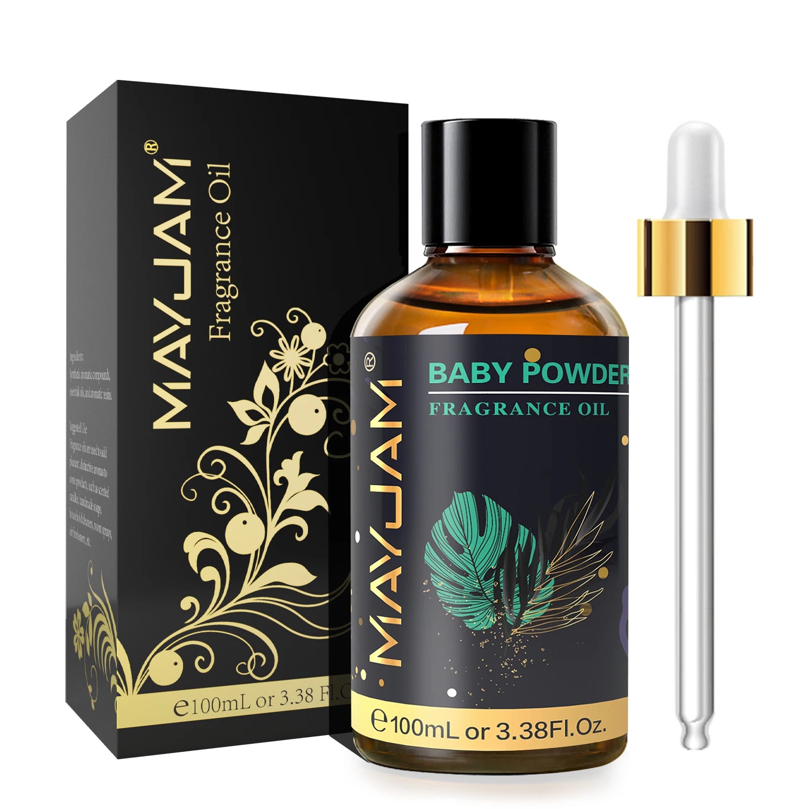 MAYJAM 100ML Fragrance Oils For Car Air Freshener Coconut Vanilla White Musk Sea Breeze Baby Powder Aroma Oil