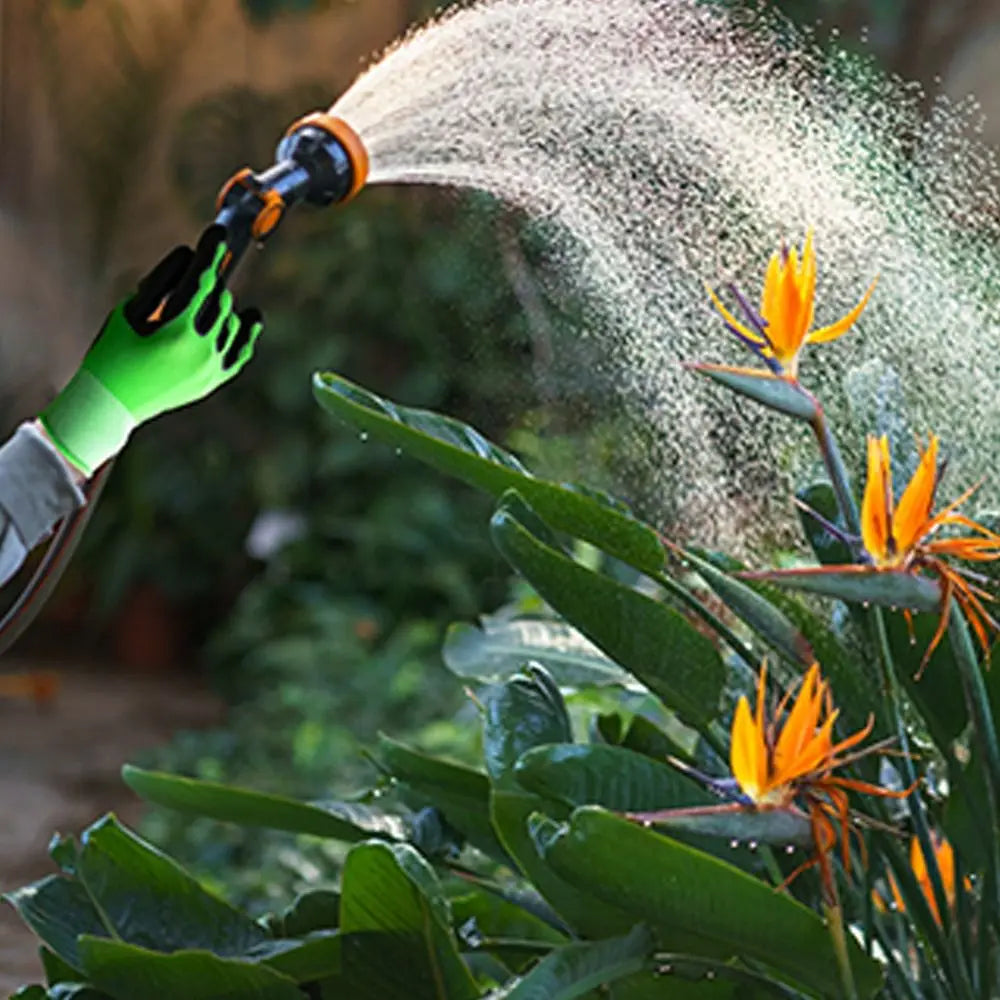 Breathable Gardening Work Gloves Nylon Waterproof Protective Gloves Non-Slip Puncture Resistant Professional Gloves Landscaping"