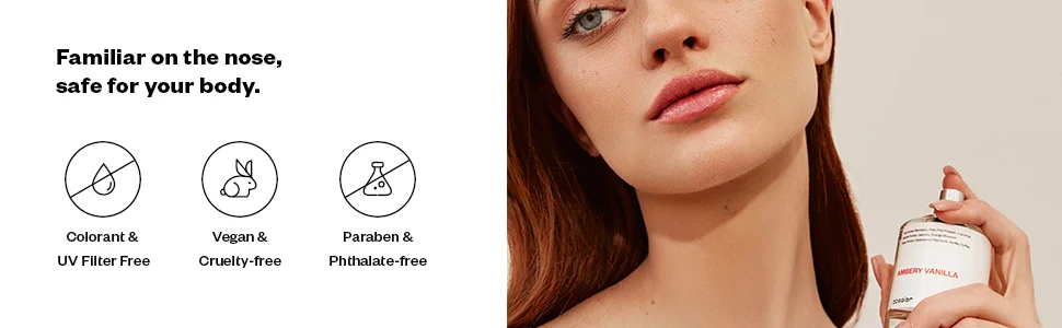 Dossier - Ambery Vanilla 1.7Oz (50ml) - Eau de Parfum - Inspired by Y S.L's B.lack O.pium - Long-lasting Fragrance - Feminine