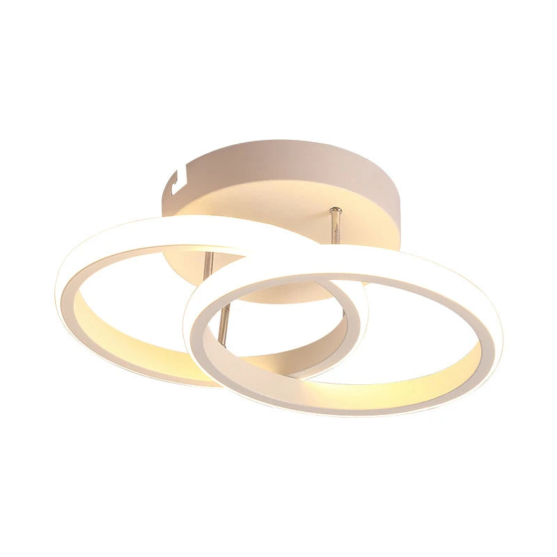 Acrylic Ceiling Fixture Led Light Nordic Indoor Surface Mounted Round Square Drop Corridor  for Home Ceiling Lamp