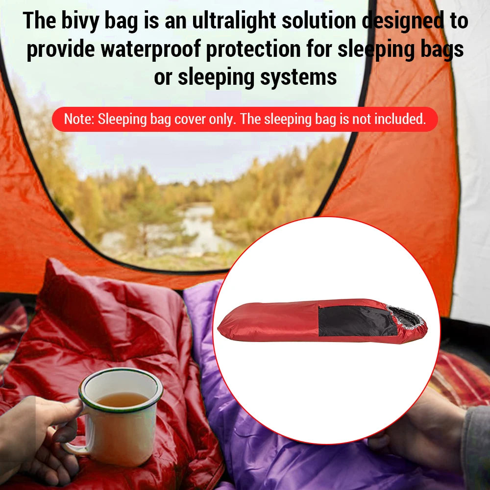 Lightweight Sleeping Bag Cover Cold-resistant Sleeping Bag Case Waterproof Bivy Bag