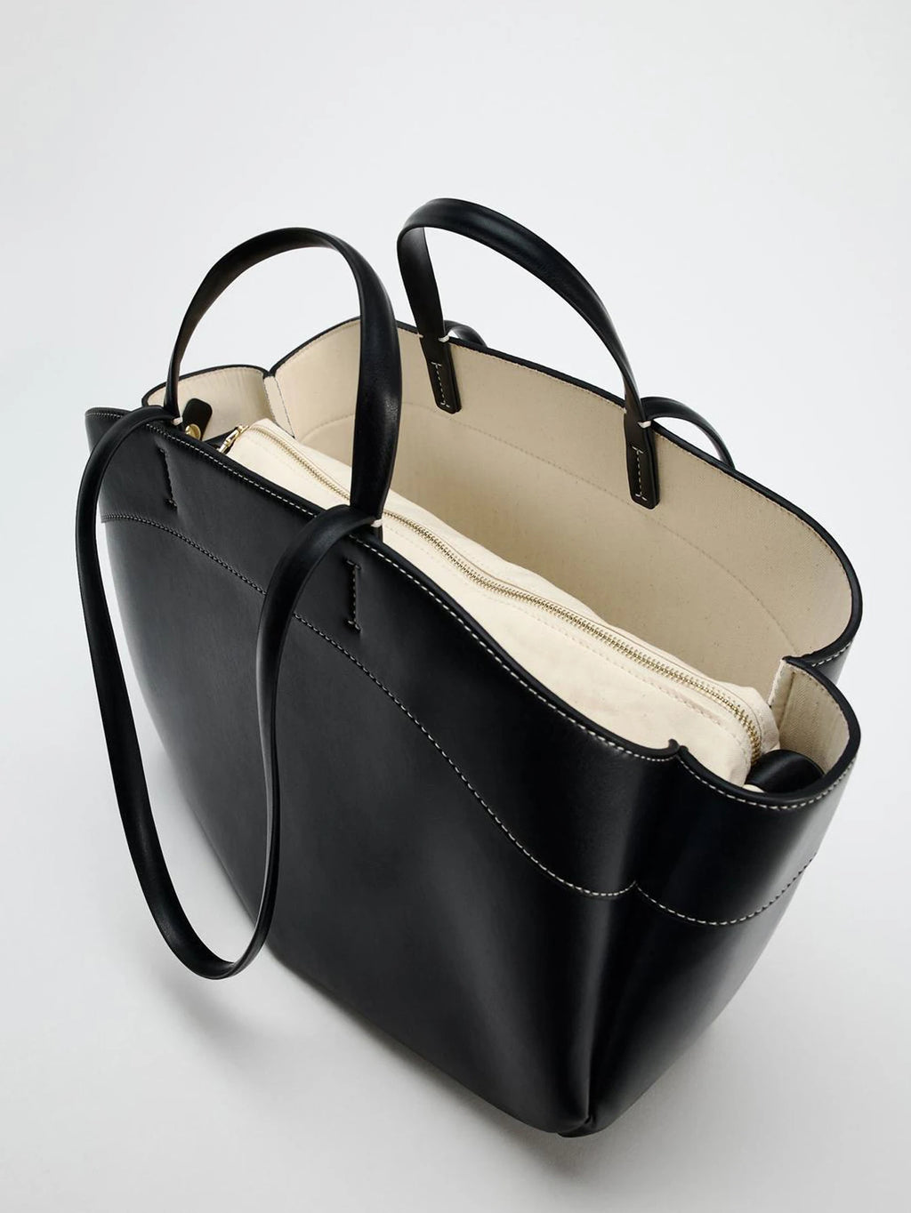 Women Tote Bag Underarm Pouch Large Capacity Pu Leather Shoulder Bag Retro Crossbody Bag Casual Portable Bucket Bags Handbag