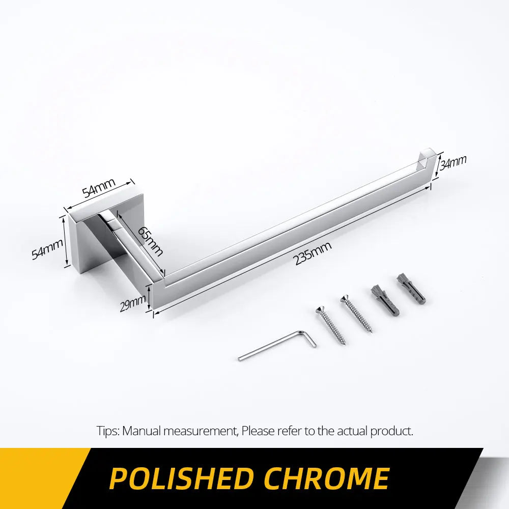 Bagnolux Towel Holder For Bathroom Wall Mounted Black Towel Bar Brushed Gold Bathroom Accessories Matte Black Towel Rack