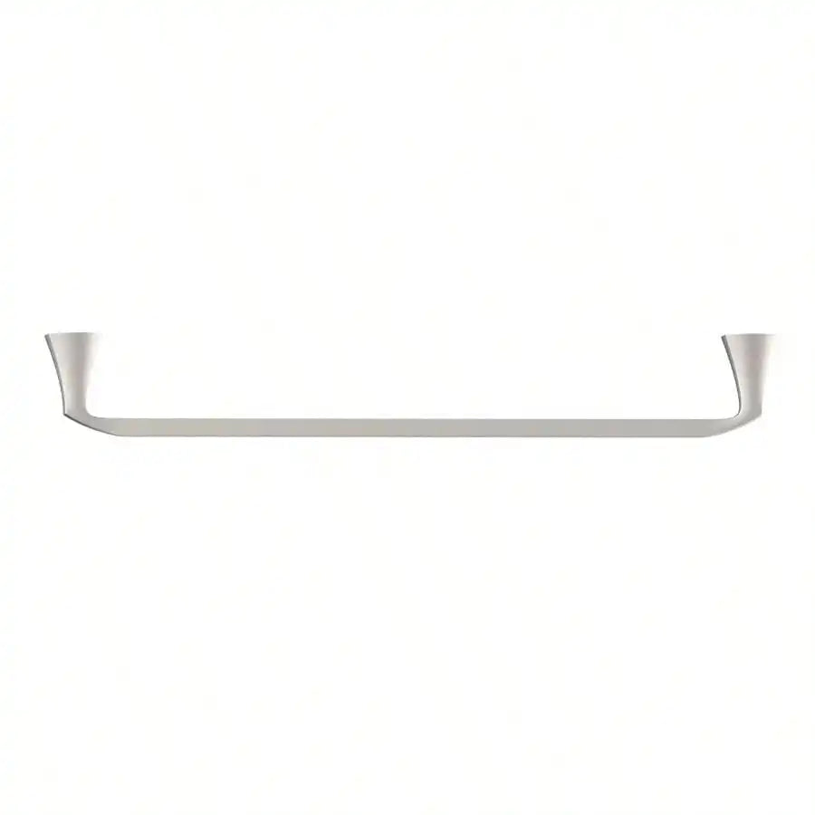 Simple Flare Wall Mount 24 Inch Towel Bar Satin Nickel for Bathroom Use Durable and Elegant Design