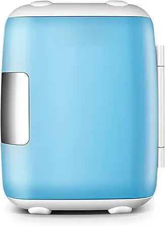 Portable Fridge, Makeup Small Refrigerator with Removable Shelves, Electric In Tiny Fridge for Office, Kitchen, Dorm, RV, Drink,