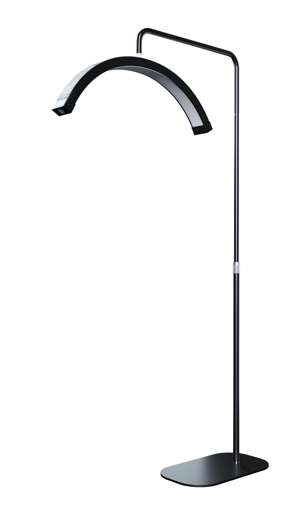 Fusitu FT-Y9 45W LED Half-Moon Shaped Light Arc Lash Light With Diamond Floor Lamp Video Light For Beauty Salon Tattoo Makeup