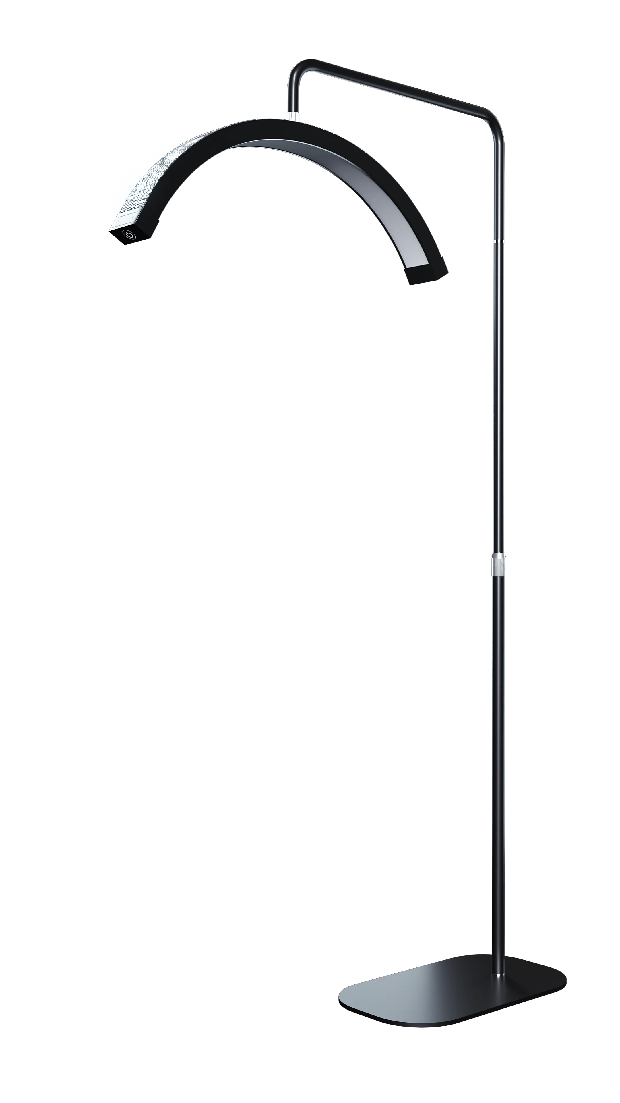 Fusitu FT-Y9 45W LED Half-Moon Shaped Light Arc Lash Light With Diamond Floor Lamp Video Light For Beauty Salon Tattoo Makeup