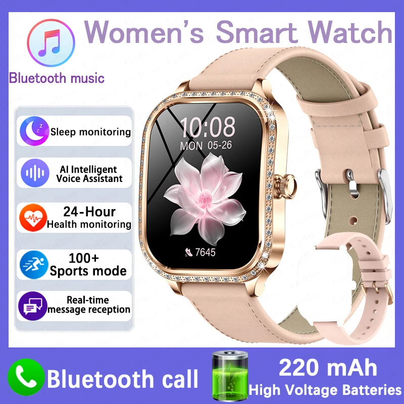 New For HUAWEI FIT3 Smart Watch Women 1.75" HD Display Heart Rate Sport Fitness IP68 Waterproof BT Call Smartwatch For Lady Gift