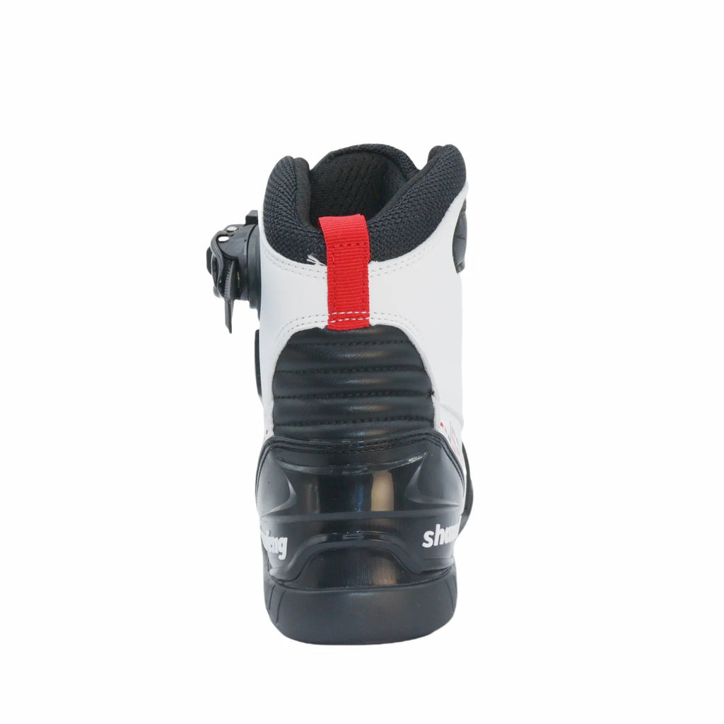 Men Motorcycle Riding Shoes Protective Design Adjustable Strap Secure Ride Boots Over The Nnkle Sports Cycling Equipment