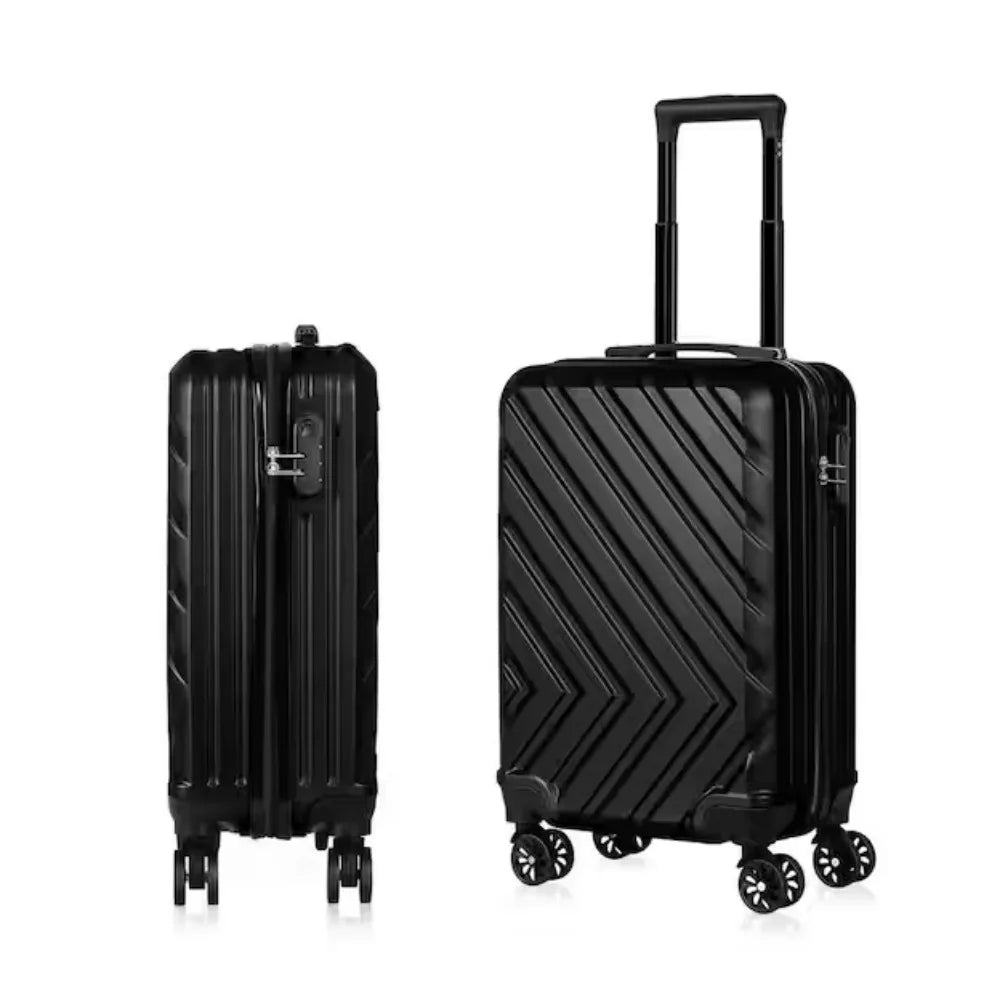 Carry On Luggage, 20" Hardside Suitcase ABS Spinner Luggage with Lock - Arrow