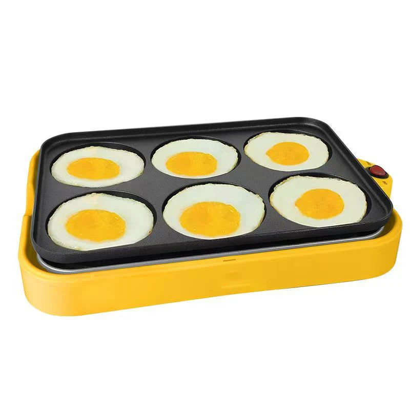 Electric Takoyaki Maker Roasted Egg Hamburger Machine Red Bean Cake Pie Teppanyaki Grill Pancake Crepe Steak Omelette Frying Pan