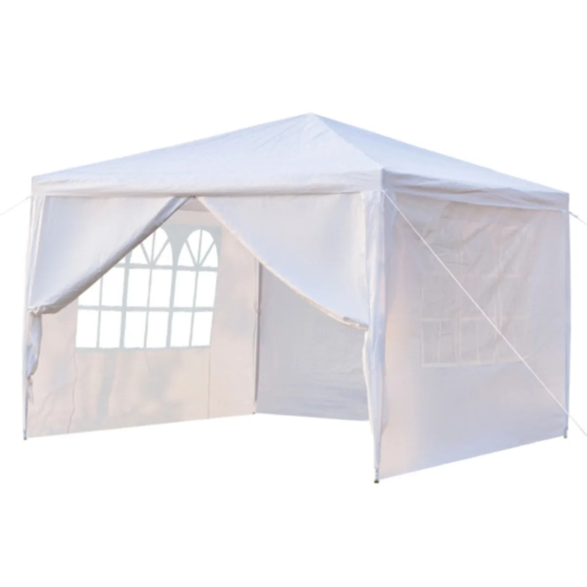 3 x 3meter Four Sides Tent Sidewall Outdoor Tent Sidewall Camping Tent Curtain with Window For Camping Waterproof