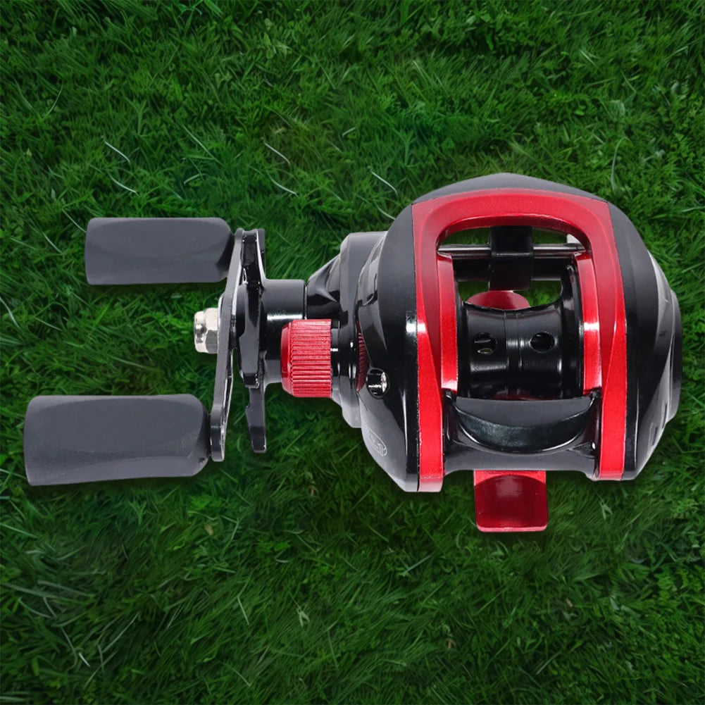 Baitcasting Fishing Reel 7.2/1 Gear Ratio Casting Reel Magnetic Brake System Fishing Wheel Right Left Hand for Fresh Saltwater
