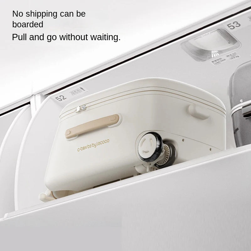 2-in-1 Detachable Trolley Pushchair Travel Suitcase 2025 New suitcase for children can Sit 20 inch carrier Ride on Luggage