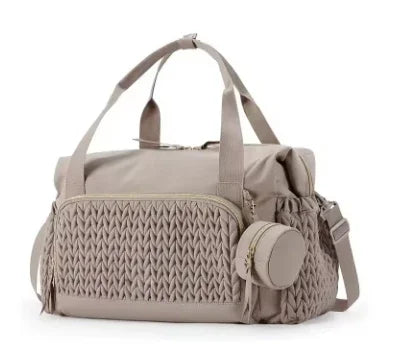 Diaper Bag Tote Large Diaper Bags Waterproof Hospital Bag for Labor Delivery Baby Bag with Pacifier CaseTravel Diaper Tote