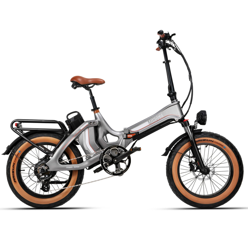 MIHOGO ONE Adult Electric Bicycle 750W City Ebike 48V 12.8+16AH Dual Batteries E-bike 20"Fat Tire Foldable Electric Bike